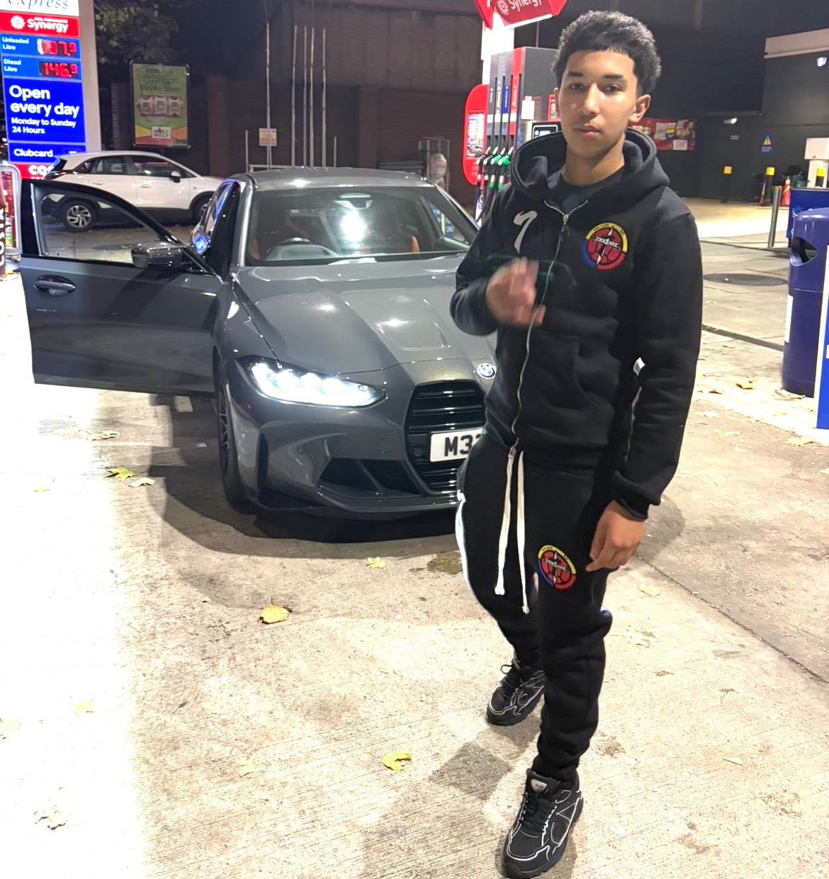 BARRIO7 Vol. Uno Tracksuit Black