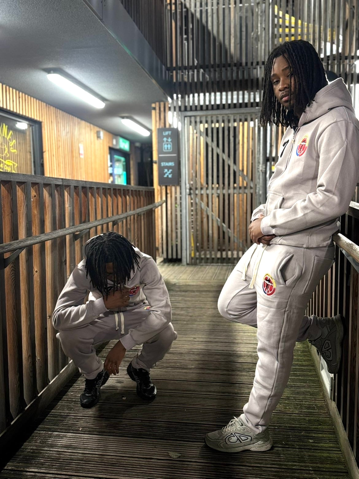 BARRIO7 Vol. Uno Tracksuit Grey